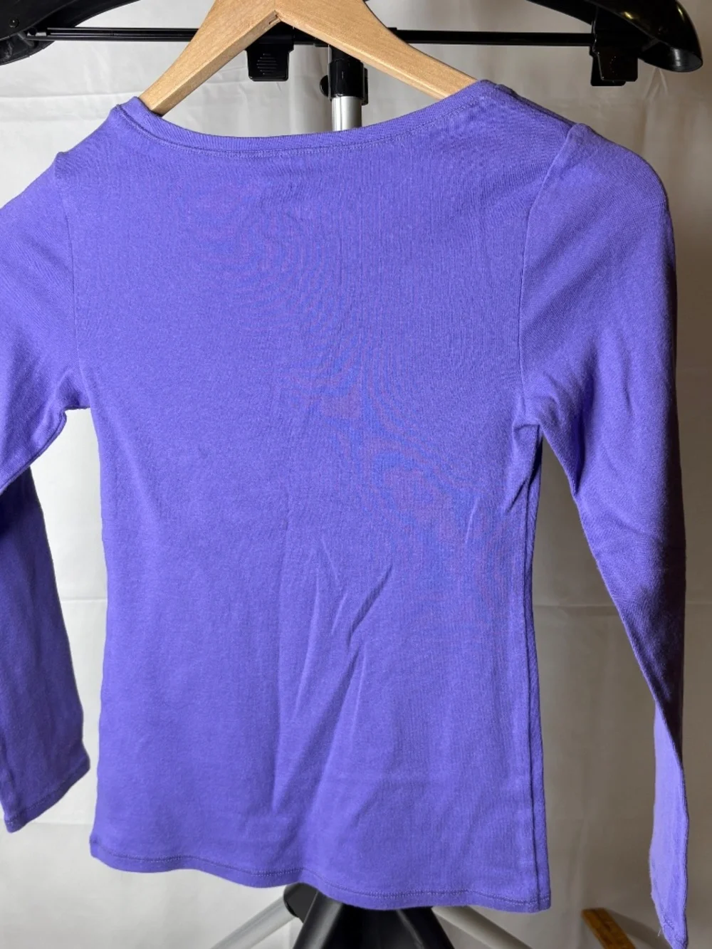 Vintage Justice Purple Long Sleeve Shirt with Sequins Girl’s Size 10